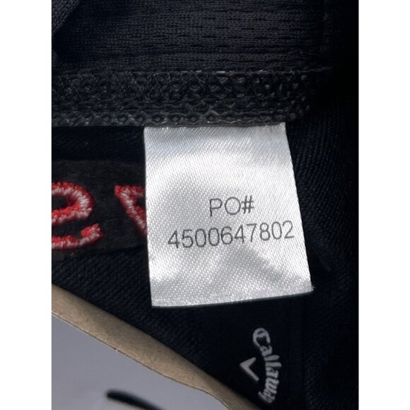 CALLAWAY Odyssey #1 Putter On Tour Black Baseball CAP Hat Red Embroidery NEW - Picture 7 of 7